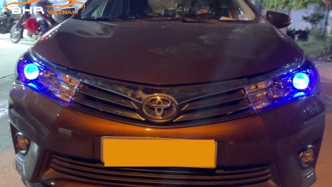 Đèn bi LED Aozoom Toyota Altis | X-Led Pro Domax Light 